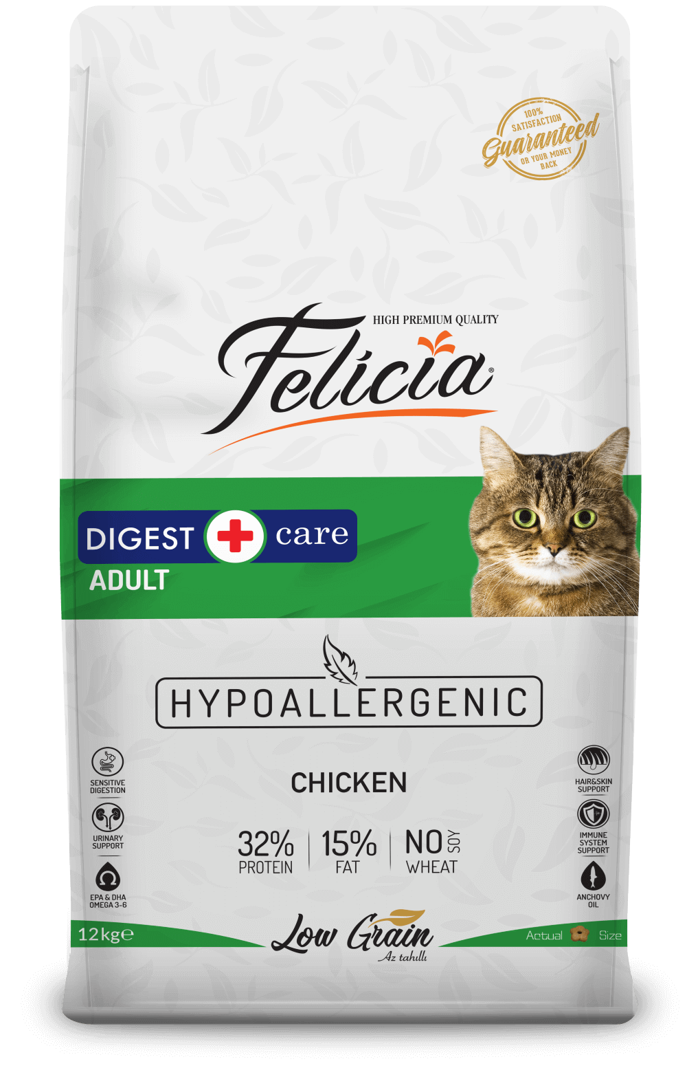 Alimento Hipoalergénico Felicia Pollo 2kg - Gato, Alimento Gato