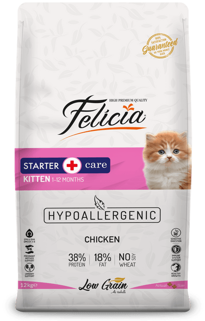 Alimento Hipoalergénico Felicia Pollo 2kg - Gatito, Alimento Gato