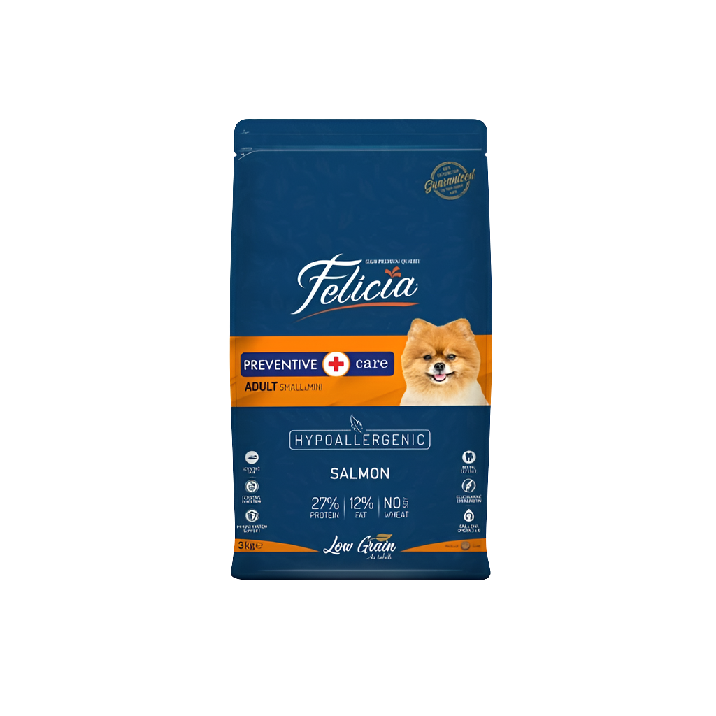 Alimento Hipoalergénico Felicia Salmón 3kg - Perro adulto