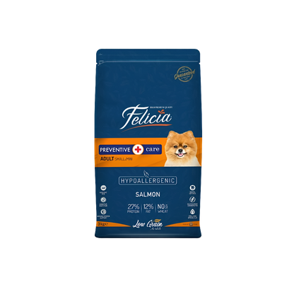 Alimento Hipoalergénico Felicia Salmón 3kg - Perro adulto